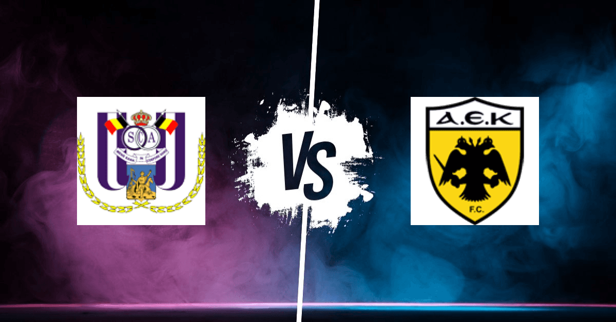 PRONOSTIC ANDERLECHT – AEK ATHÈNES, CONFERENCE LEAGUE
