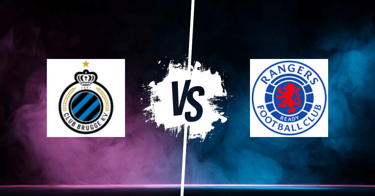 PRONOSTIC FC BRUGES – RANGERS FC, LIGUE DES CHAMPIONS