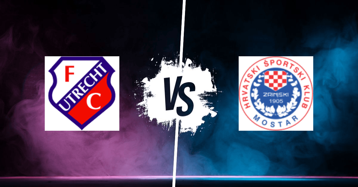PRONOSTIC UTRECHT – ZRINJSKI MOSTAR, LIGUE EUROPA