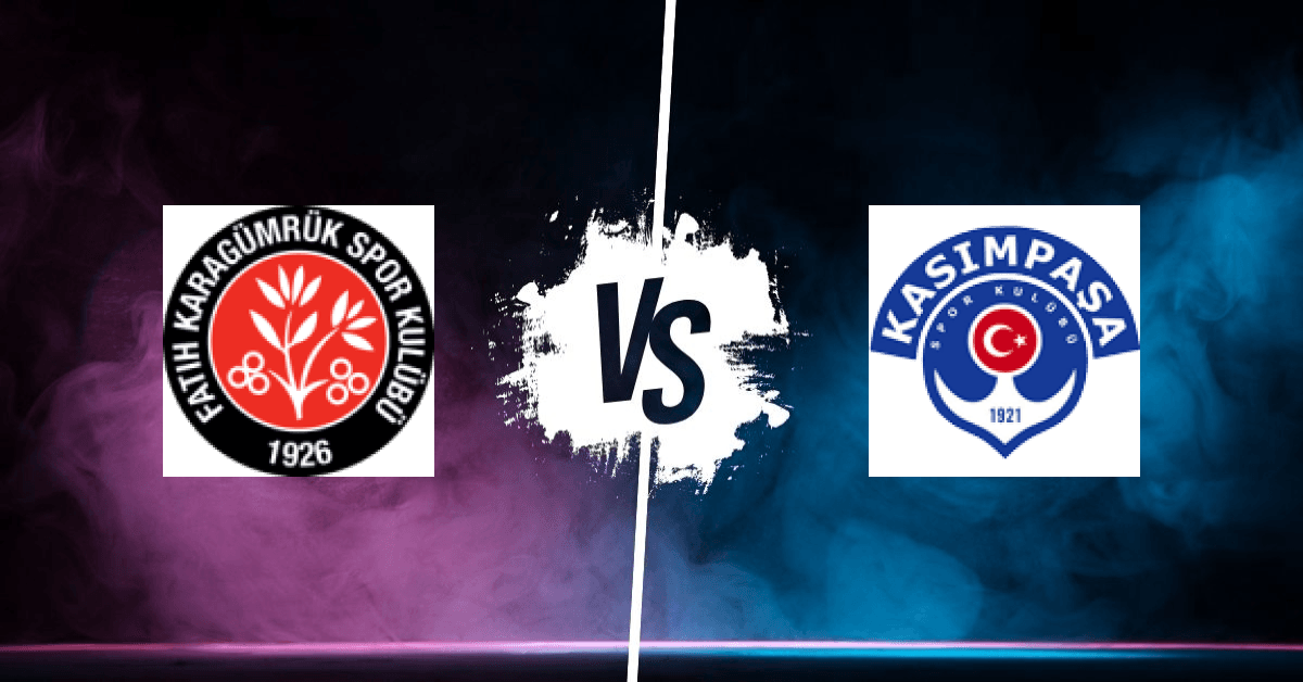 PRONOSTIC CENTONE KARAGUMRUK ISTANBUL – KASIMPASA, SÜPER LIG