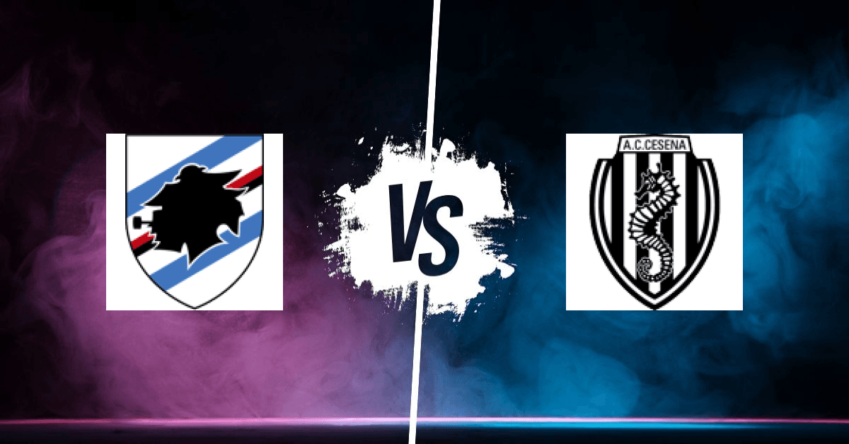 PRONOSTIC SAMPDORIA GÊNES – CESENA, SERIE B