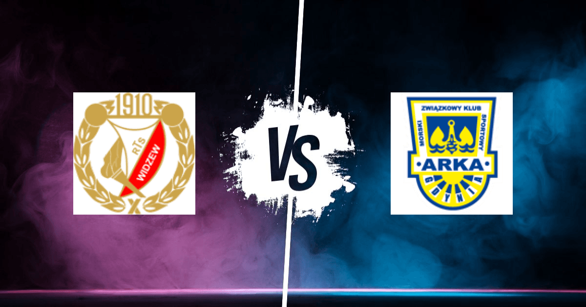 PRONOSTIC WIDZEW ŁÓDŹ – MKS ARKA GDYNIA, EKSTRAKLASA