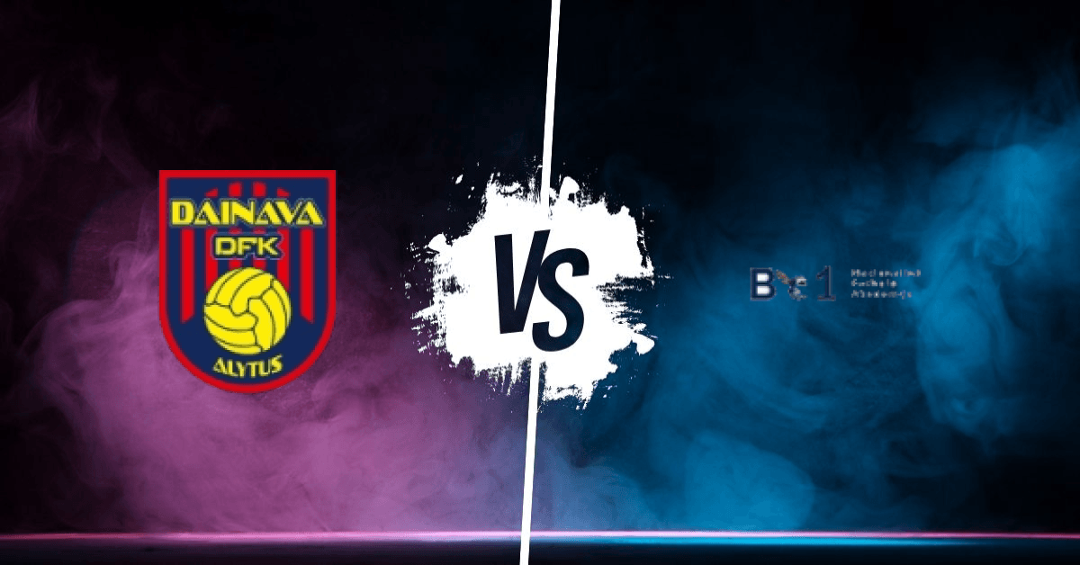 Pronostic Dfk Dainava Alytus vs Be1 Nfa