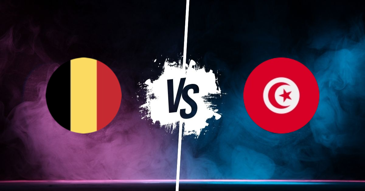 Pronostic Belgique vs Tunisie