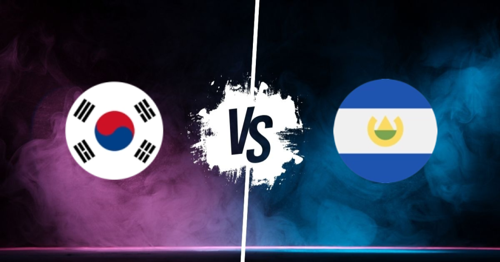 Pronostic Corée Du Sud vs El Salvador